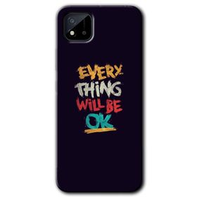 Realme C11 Everything Baskılı Uyumlu Silikon Kılıf