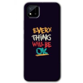 Realme C11 Everything Baskılı Uyumlu Silikon Kılıf