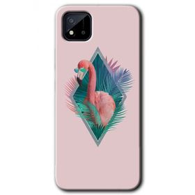 Realme C11 Flamingo Baskılı Uyumlu Silikon Kılıf