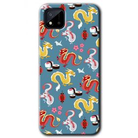Realme C11 Funky Dragon Baskılı Uyumlu Silikon Kılıf