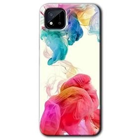 Realme C11 Gökkuşağı Color Baskılı Uyumlu Silikon Kılıf