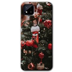 Realme C11 Happy New Year Baskılı Uyumlu Silikon Kılıf