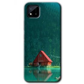 Realme C11 House In Woods Baskılı Uyumlu Silikon Kılıf