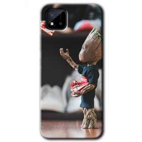 Realme C11 I am Groot Baskılı Uyumlu Silikon Kılıf