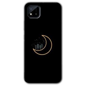 Realme C11 İyi Geceler Baskılı Uyumlu Silikon Kılıf