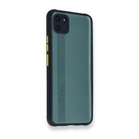Realme C11 Miami Şeffaf Silikon Lacivert Kılıf