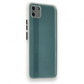 Realme C11 Miami Şeffaf Silikon Şeffaf Kılıf