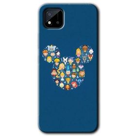 Realme C11 Mickey Baskılı Uyumlu Silikon Kılıf