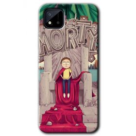 Realme C11 Morty Baskılı Uyumlu Silikon Kılıf