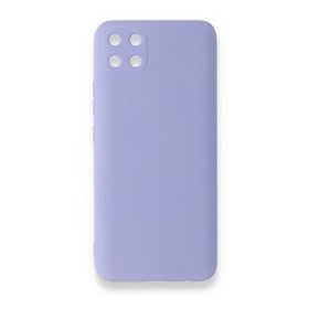 Realme C11 Nano İçi Kadife Silikon Lila Kılıf