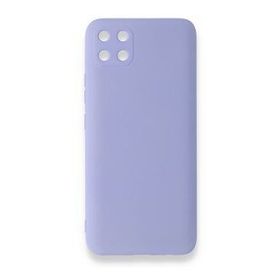 Realme C11 Nano İçi Kadife Silikon Lila Kılıf