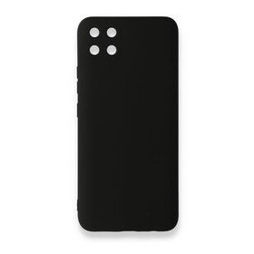 Realme C11 Nano İçi Kadife Silikon Siyah Kılıf