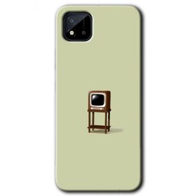 Realme C11 Retro TV Baskılı Uyumlu Silikon Kılıf