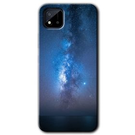 Realme C11 Samanyolu Baskılı Uyumlu Silikon Kılıf