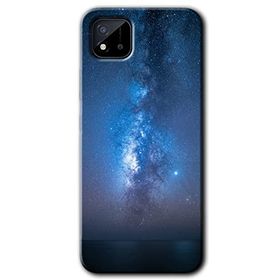 Realme C11 Samanyolu Baskılı Uyumlu Silikon Kılıf