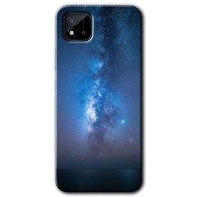 Realme C11 Samanyolu Baskılı Uyumlu Silikon Kılıf