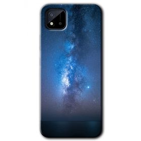 Realme C11 Samanyolu Baskılı Uyumlu Silikon Kılıf