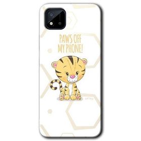 Realme C11 Sevimli Kedi 1 Baskılı Uyumlu Silikon Kılıf