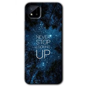 Realme C11 Stars Wallpaper Baskılı Uyumlu Silikon Kılıf
