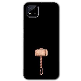 Realme C11 Thor Çekiç Baskılı Uyumlu Silikon Kılıf