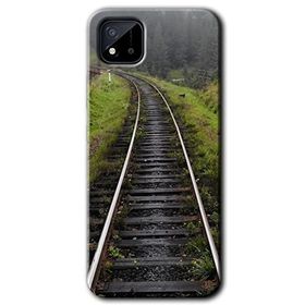 Realme C11 Tren Yolu Baskılı Uyumlu Silikon Kılıf