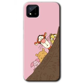 Realme C11 Winnie the Pooh Baskılı Uyumlu Silikon Kılıf