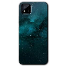 Realme C11 Yıldızlararası Baskılı Uyumlu Silikon Kılıf