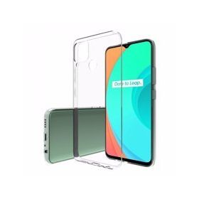 Realme C15 Şeffaf Silikon Lüx Kılıf