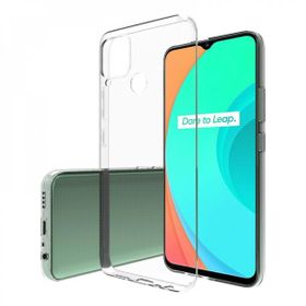 Realme C15 Şeffaf Silikon Lüx Kılıf