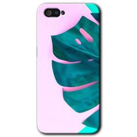 Realme C2 3D Yaprak Baskılı Uyumlu Silikon Kılıf