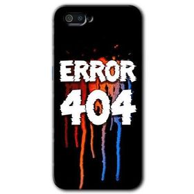 Realme C2 404 Error Baskılı Uyumlu Silikon Kılıf