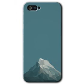 Realme C2 Alone Mountain Baskılı Uyumlu Silikon Kılıf