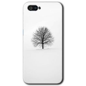 Realme C2 Alone Tree Baskılı Uyumlu Silikon Kılıf
