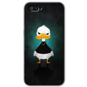 Realme C2 Angry Duck Baskılı Uyumlu Silikon Kılıf