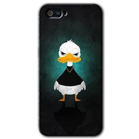Realme C2 Angry Duck Baskılı Uyumlu Silikon Kılıf