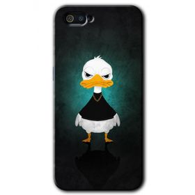 Realme C2 Angry Duck Baskılı Uyumlu Silikon Kılıf