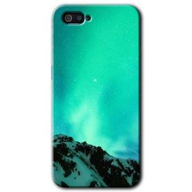 Realme C2 Aurora Baskılı Uyumlu Silikon Kılıf
