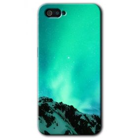 Realme C2 Aurora Baskılı Uyumlu Silikon Kılıf