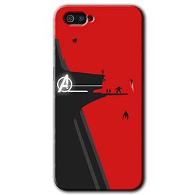 Realme C2 Avengers Tower Baskılı Uyumlu Silikon Kılıf