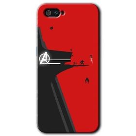 Realme C2 Avengers Tower Baskılı Uyumlu Silikon Kılıf