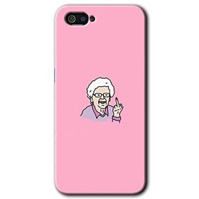 Realme C2 Bad Grandmother Baskılı Uyumlu Silikon Kılıf