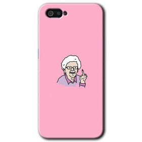 Realme C2 Bad Grandmother Baskılı Uyumlu Silikon Kılıf