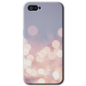Realme C2 Blur Lights Baskılı Uyumlu Silikon Kılıf