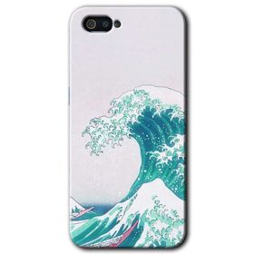 Realme C2 Dalga Baskılı Uyumlu Silikon Kılıf