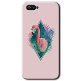 Realme C2 Flamingo Baskılı Uyumlu Silikon Kılıf