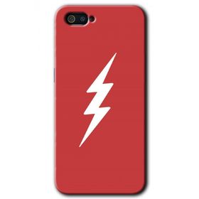 Realme C2 Flash Logo Baskılı Uyumlu Silikon Kılıf