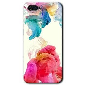 Realme C2 Gökkuşağı Color Baskılı Uyumlu Silikon Kılıf