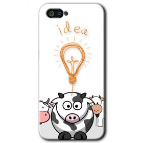Realme C2 İdea Lamp Baskılı Uyumlu Silikon Kılıf