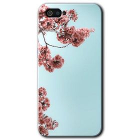 Realme C2 Japon Çiçeği Baskılı Uyumlu Silikon Kılıf