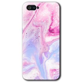 Realme C2 Kabarmış Leke Baskılı Uyumlu Silikon Kılıf